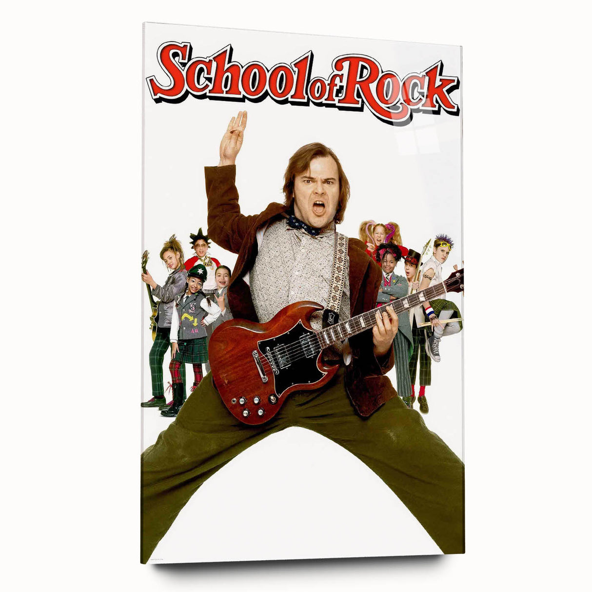 Retro 2000s Cinema Posters - School of Rock Vintage Movie Art