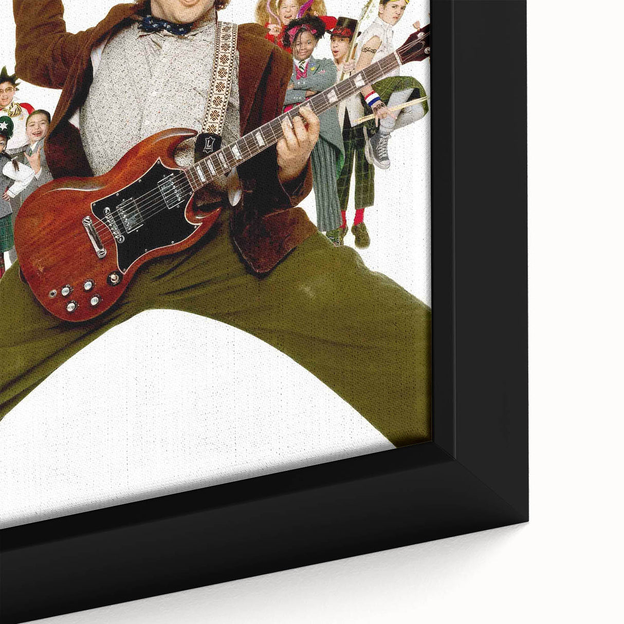 Retro 2000s Cinema Posters - School of Rock Vintage Movie Art