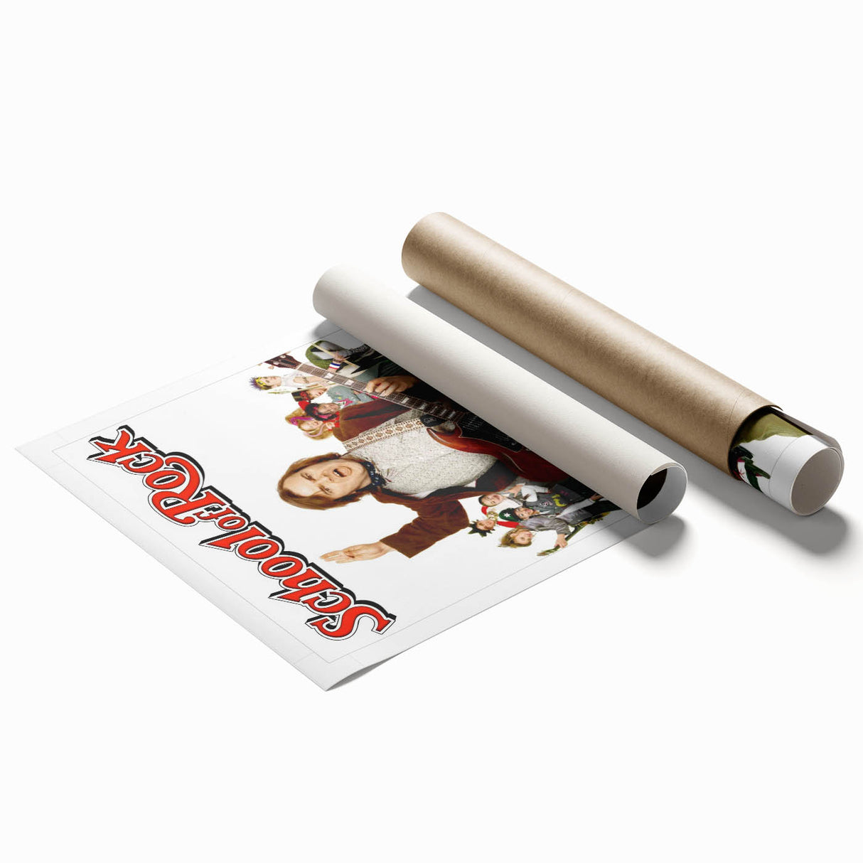 Retro 2000s Cinema Posters - School of Rock Vintage Movie Art