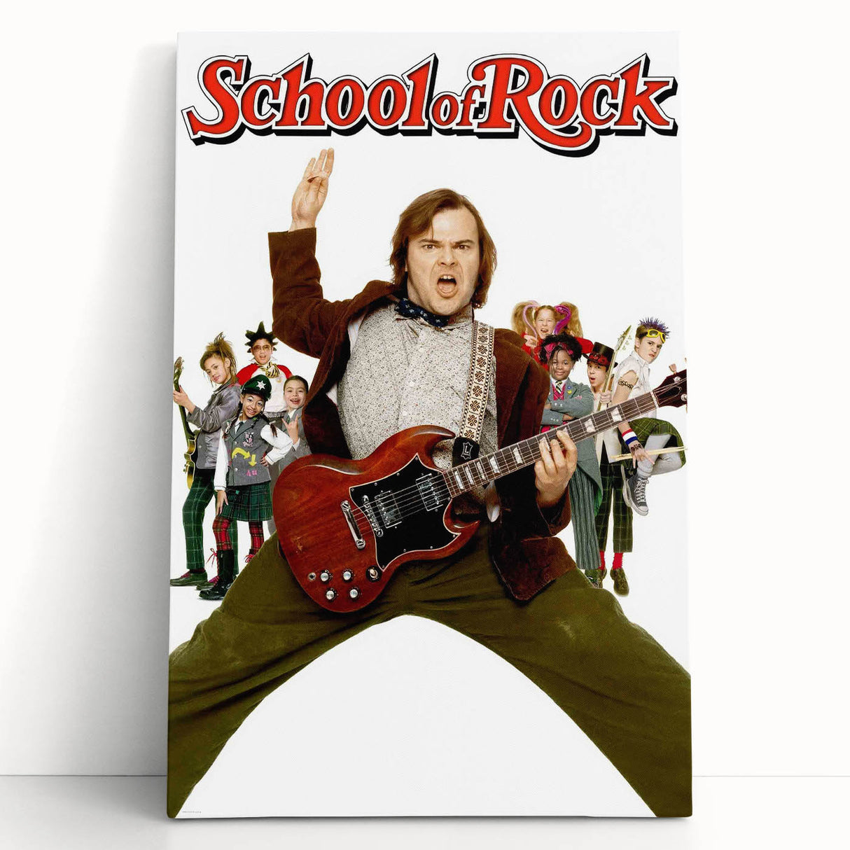 Retro 2000s Cinema Posters - School of Rock Vintage Movie Art