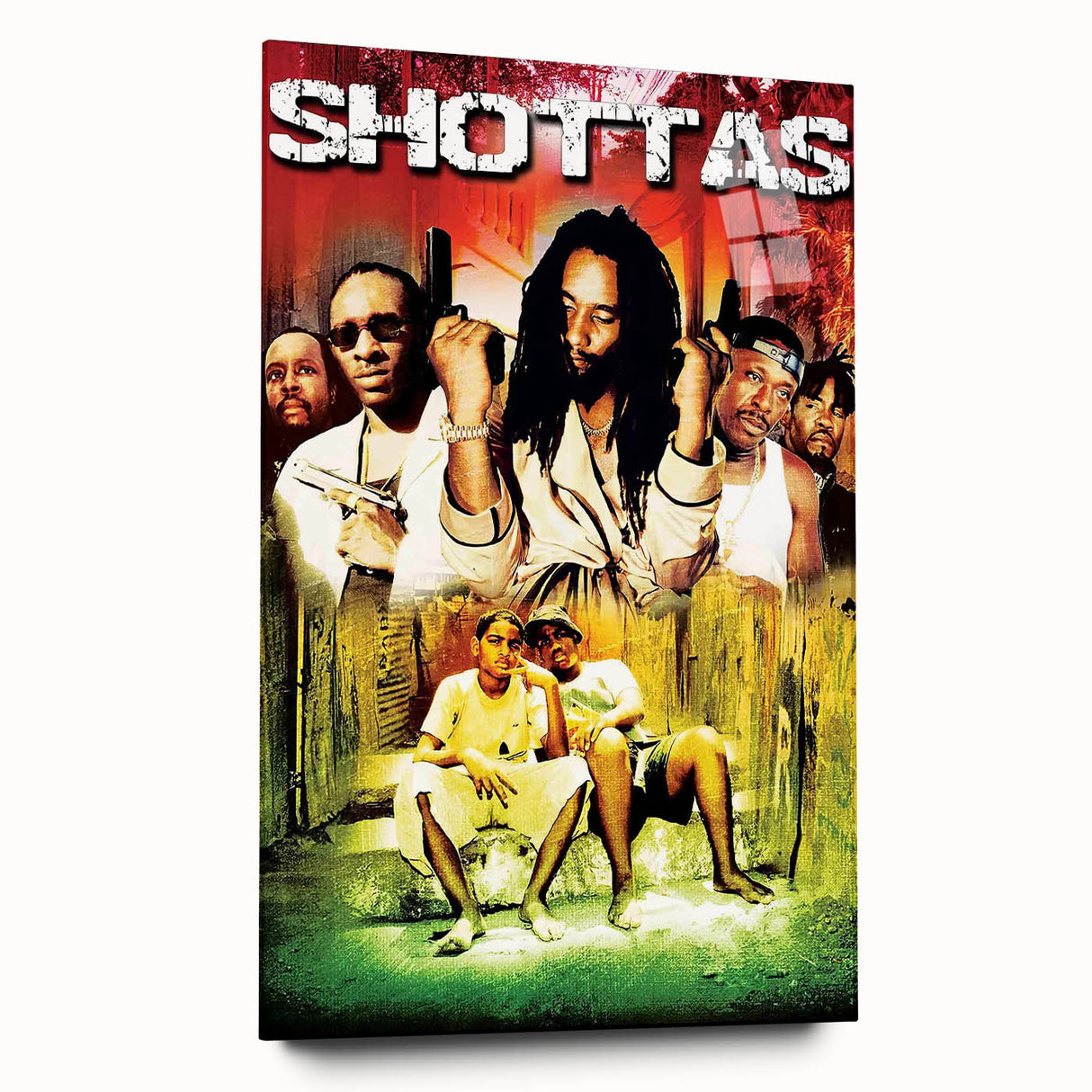 2000s Vintage Movie Posters - Shottas Urban Crime Film Wall Art