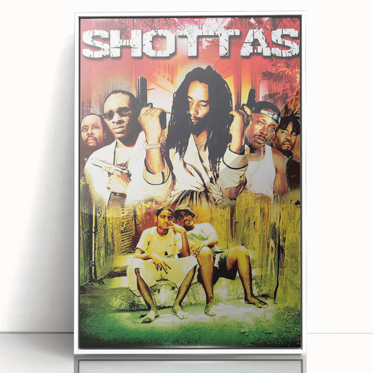 2000s Vintage Movie Posters - Shottas Urban Crime Film Wall Art