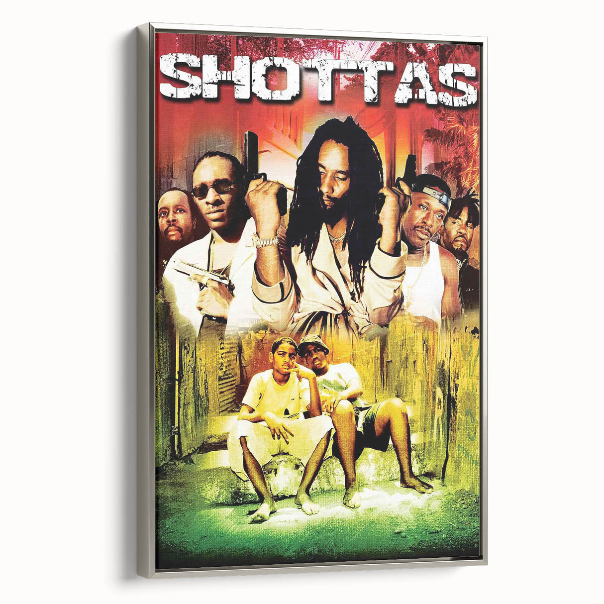 2000s Vintage Movie Posters - Shottas Urban Crime Film Wall Art