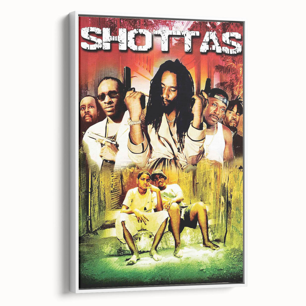 2000s Vintage Movie Posters - Shottas Urban Crime Film Wall Art