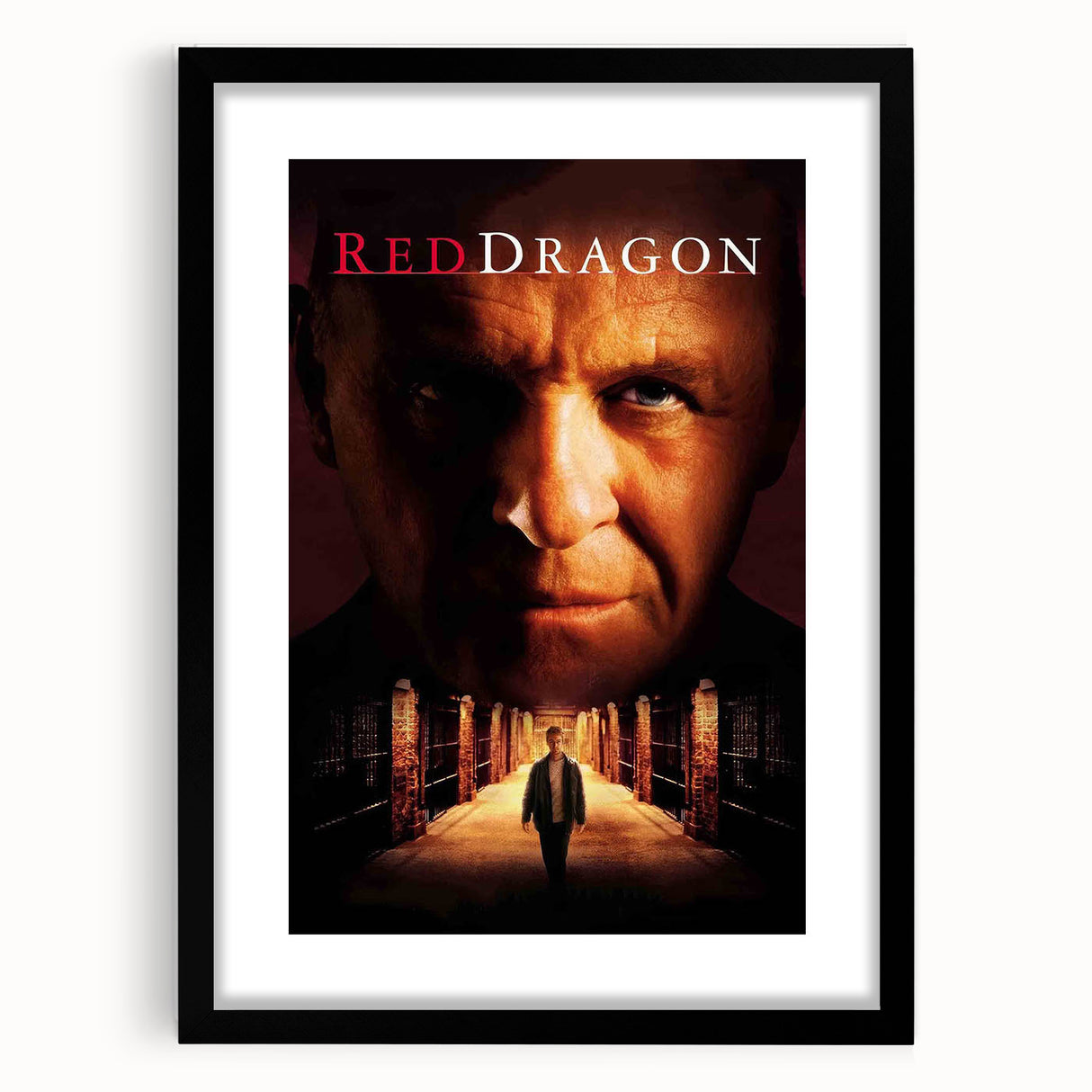 Retro 2000s Cinema Posters – Red Dragon Vintage Movie Art Print