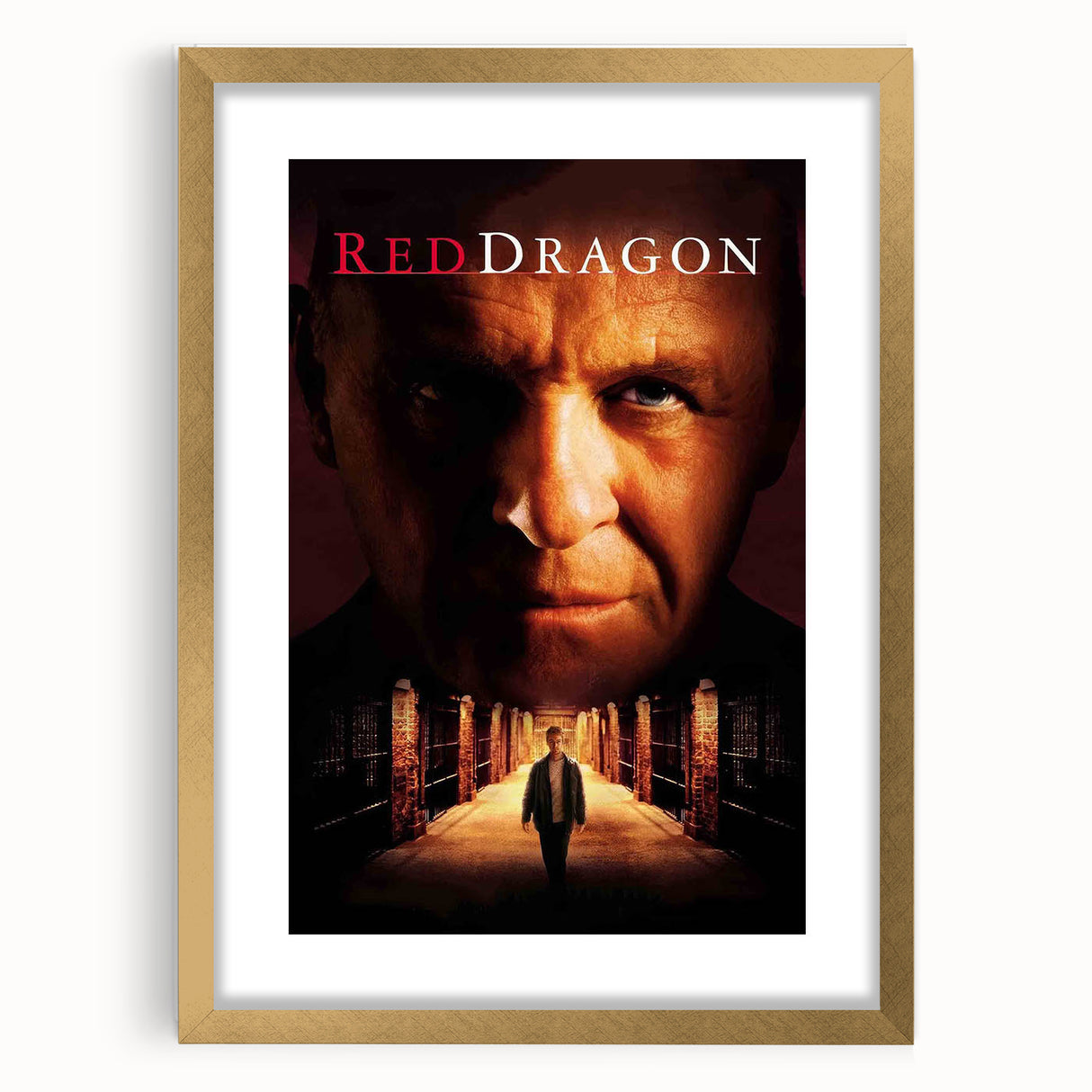 Retro 2000s Cinema Posters – Red Dragon Vintage Movie Art Print