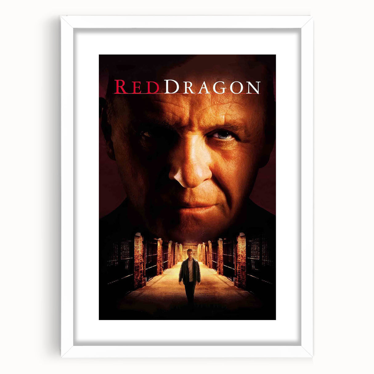 Retro 2000s Cinema Posters – Red Dragon Vintage Movie Art Print