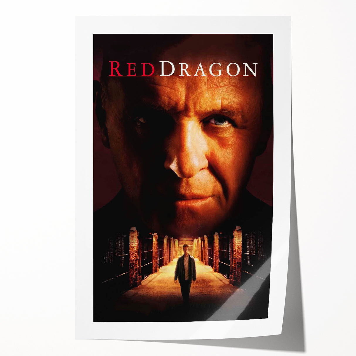 Retro 2000s Cinema Posters – Red Dragon Vintage Movie Art Print