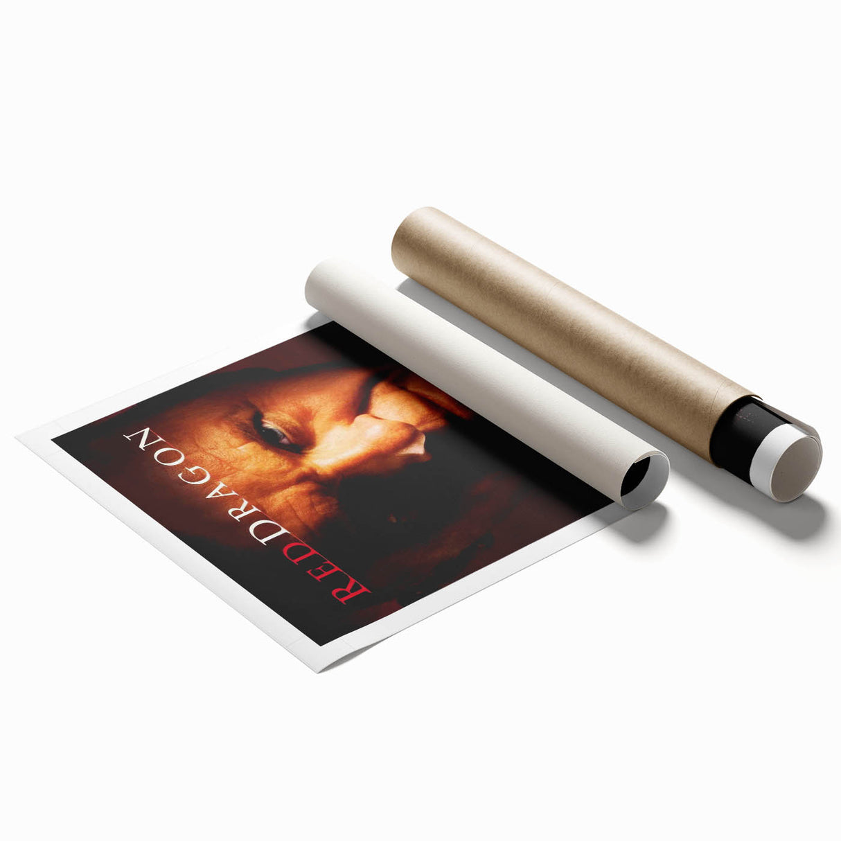 Retro 2000s Cinema Posters – Red Dragon Vintage Movie Art Print