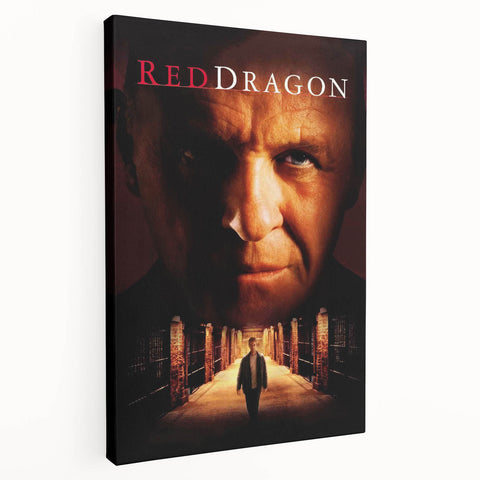 Retro 2000s Cinema Posters – Red Dragon Vintage Movie Art Print