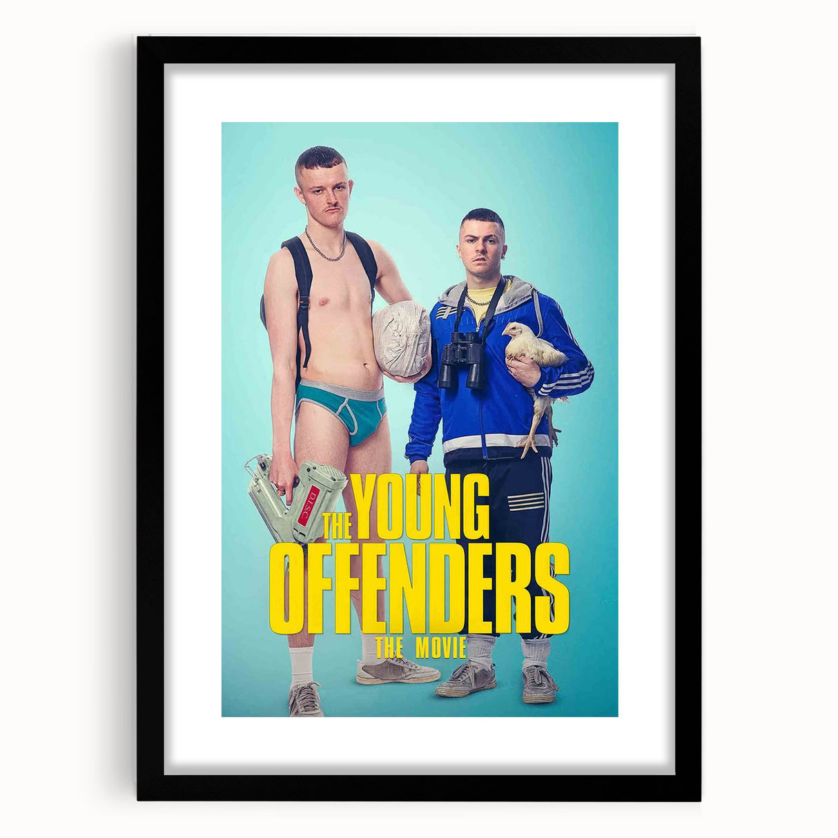 2010s Movie Poster Art - The Young Offenders Vintage Poster Print