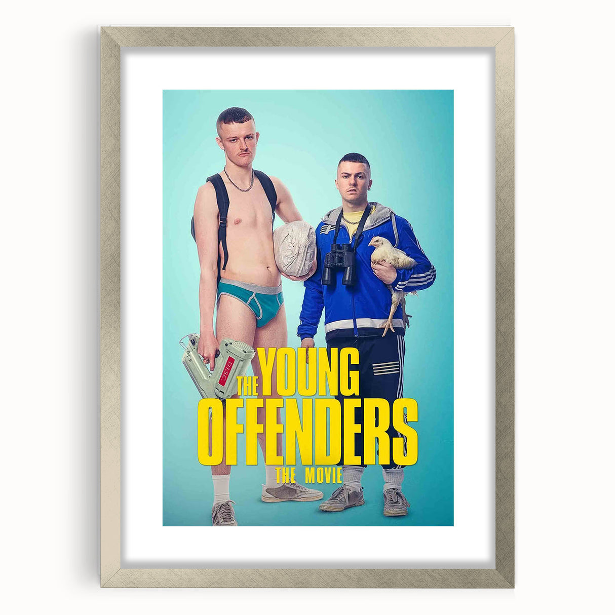 2010s Movie Poster Art - The Young Offenders Vintage Poster Print