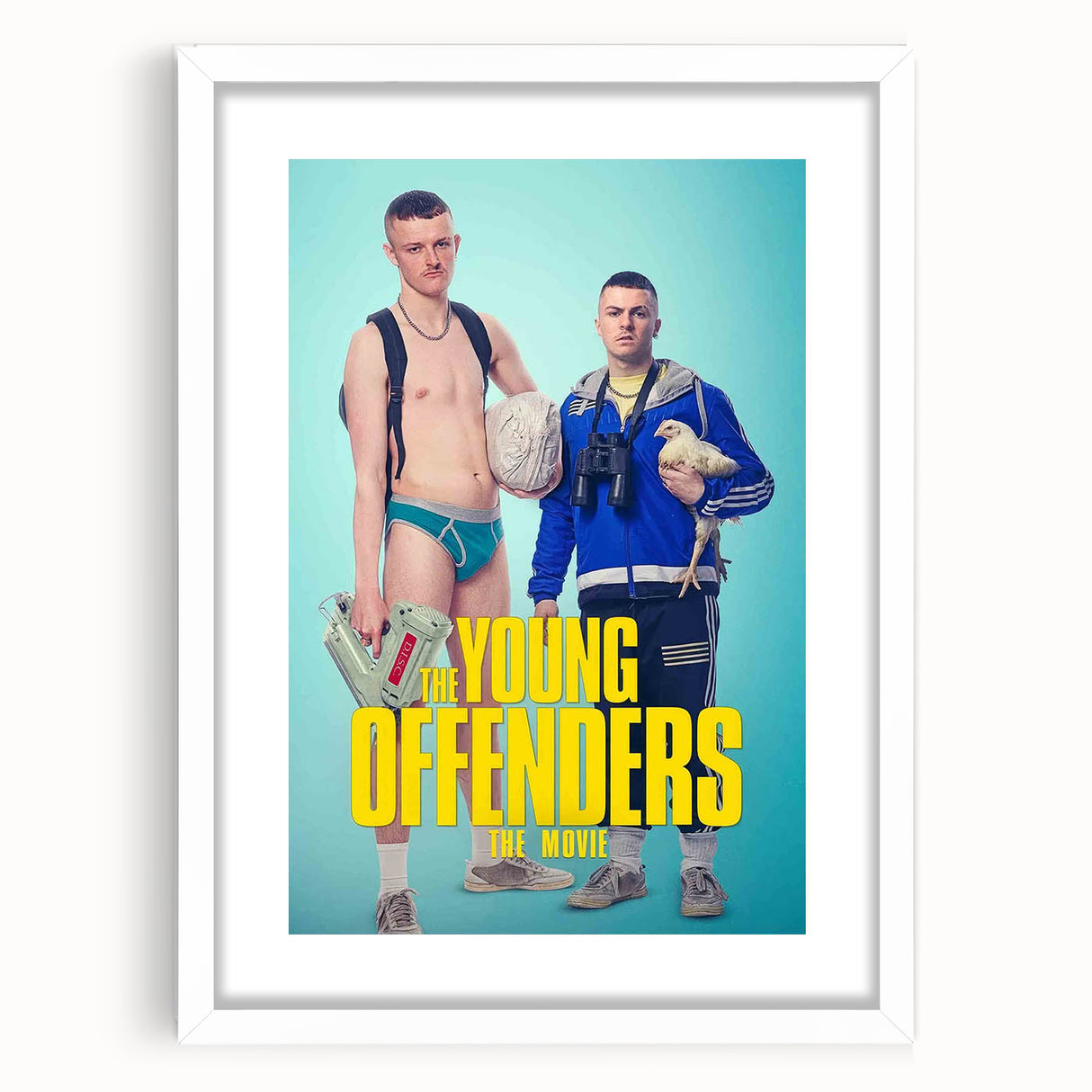 2010s Movie Poster Art - The Young Offenders Vintage Poster Print
