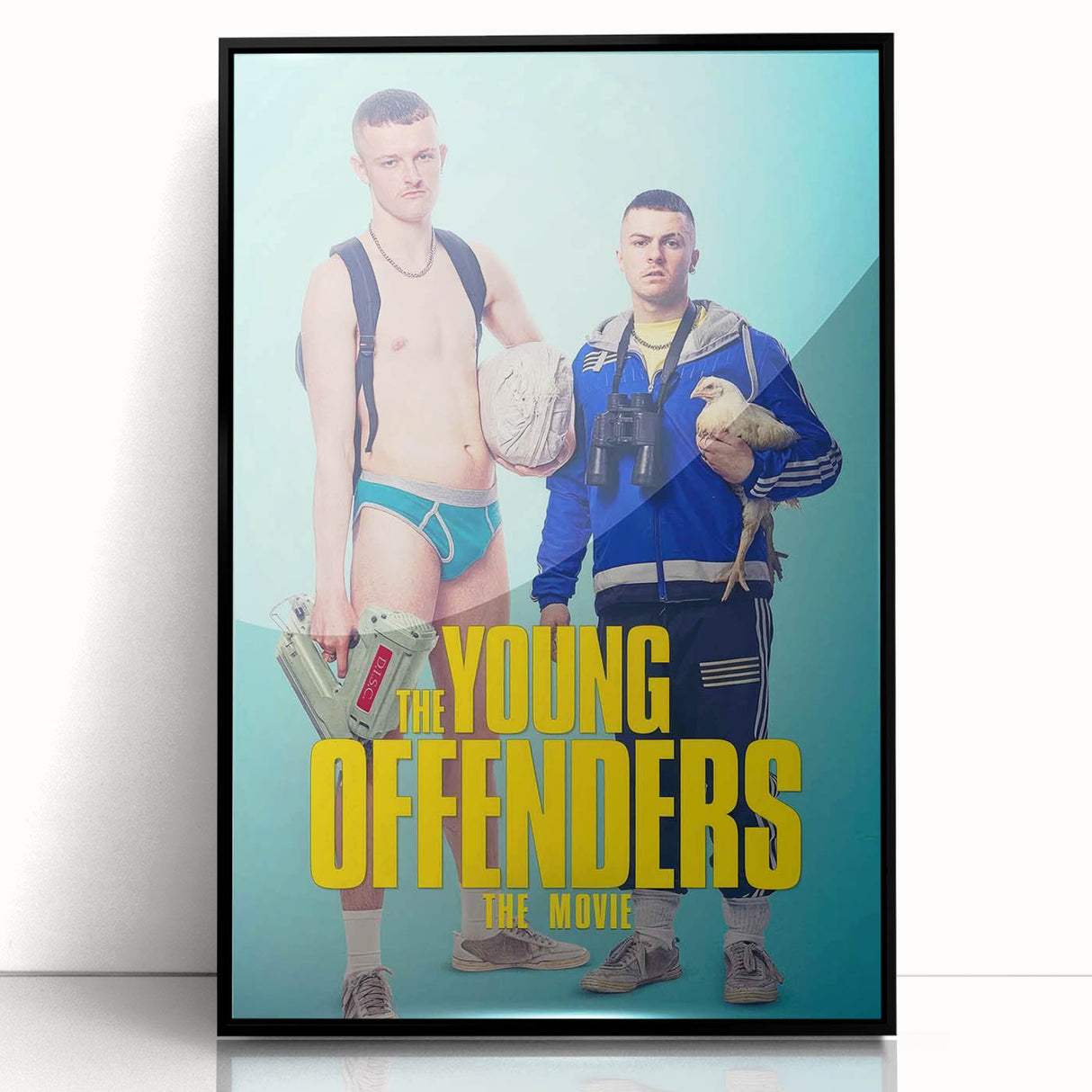 2010s Movie Poster Art - The Young Offenders Vintage Poster Print