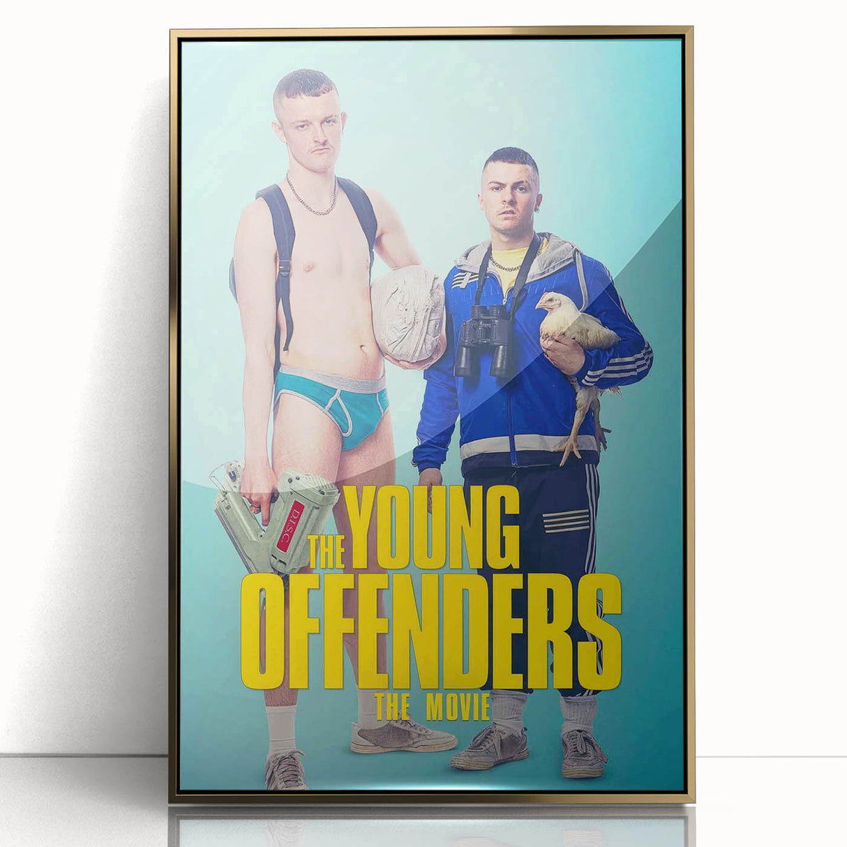 2010s Movie Poster Art - The Young Offenders Vintage Poster Print
