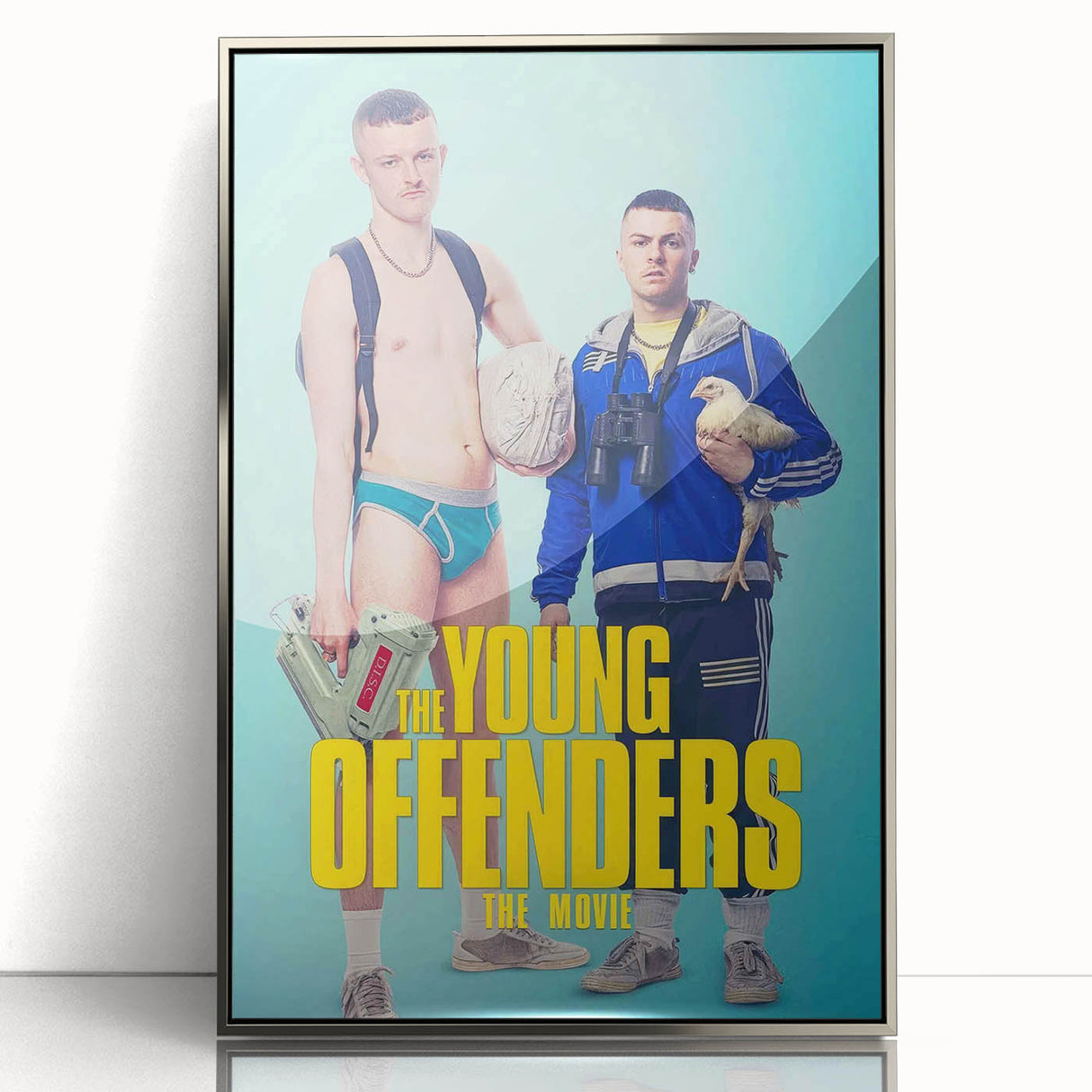 2010s Movie Poster Art - The Young Offenders Vintage Poster Print