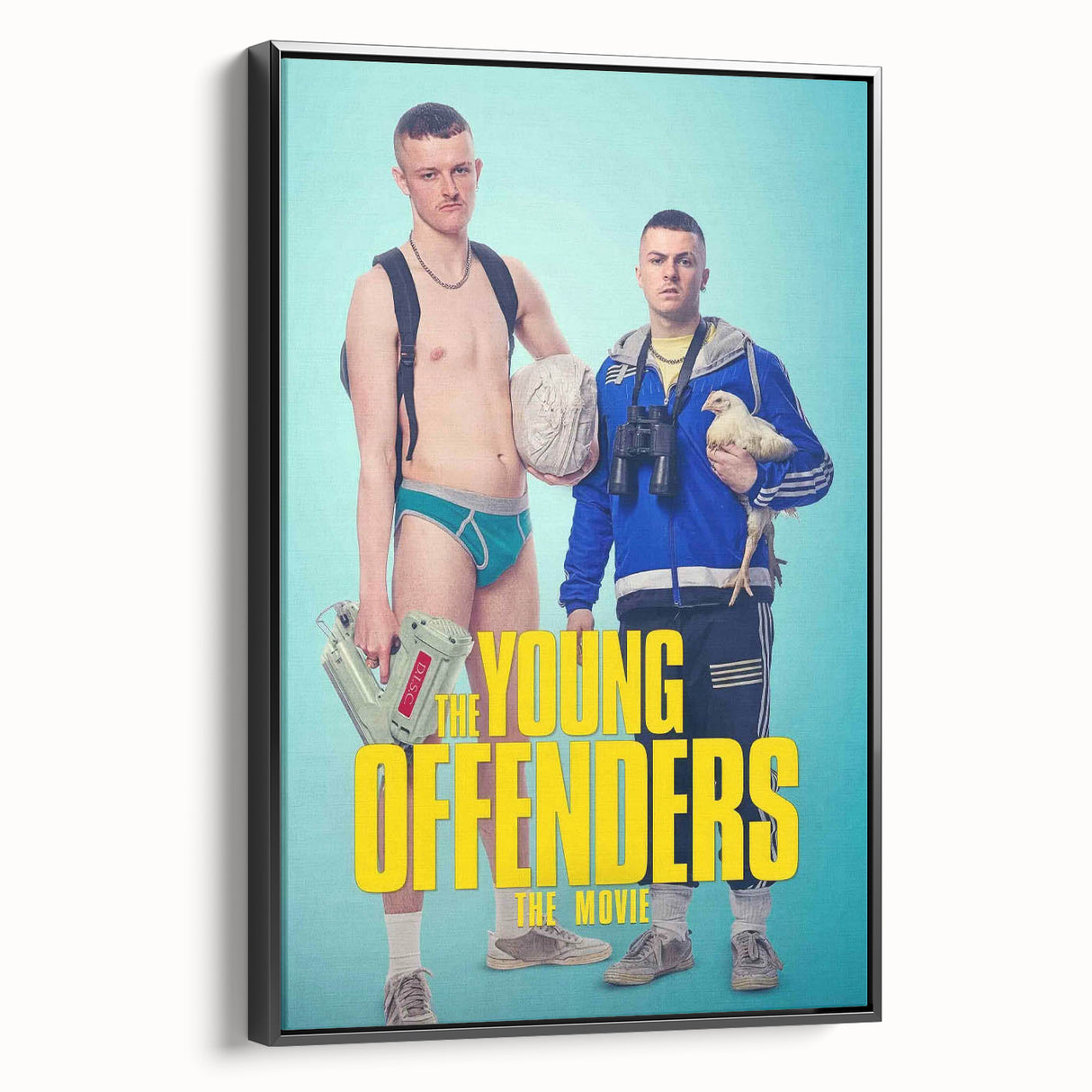 2010s Movie Poster Art - The Young Offenders Vintage Poster Print