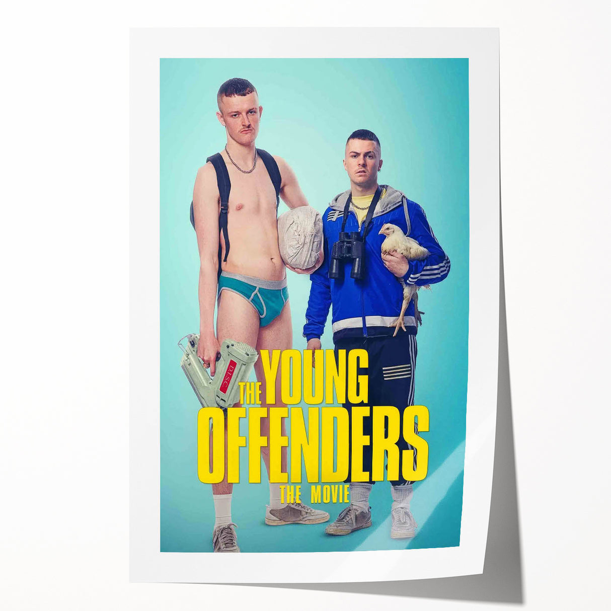 2010s Movie Poster Art - The Young Offenders Vintage Poster Print