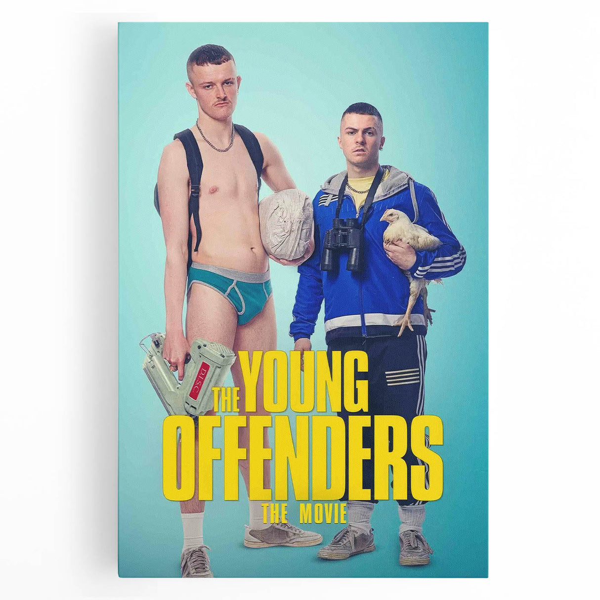 2010s Movie Poster Art - The Young Offenders Vintage Poster Print