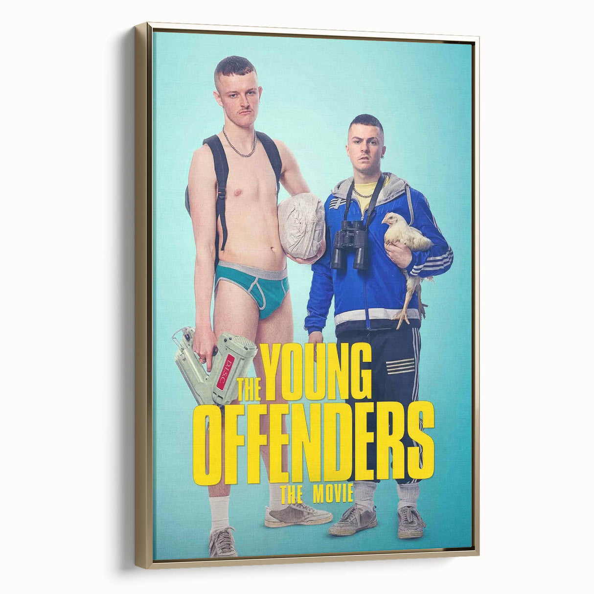 2010s Movie Poster Art - The Young Offenders Vintage Poster Print