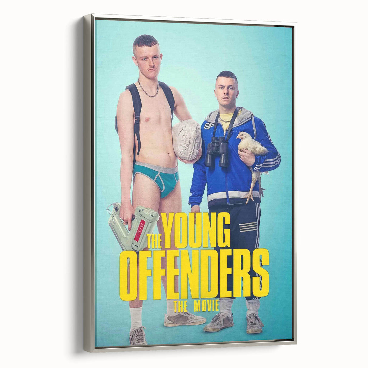 2010s Movie Poster Art - The Young Offenders Vintage Poster Print
