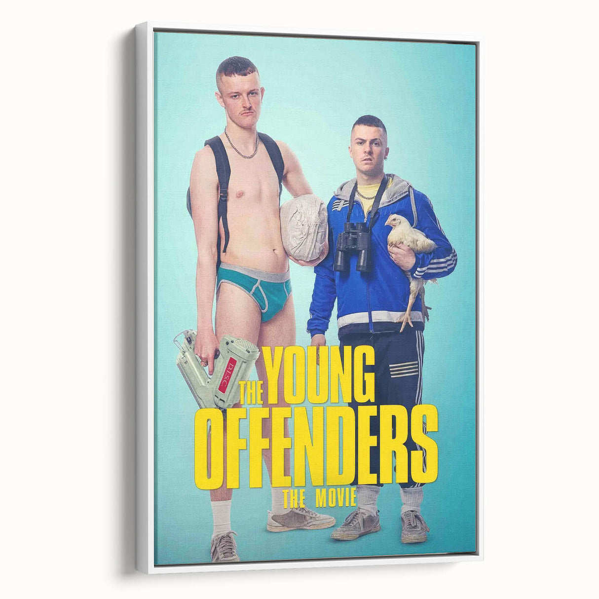 2010s Movie Poster Art - The Young Offenders Vintage Poster Print