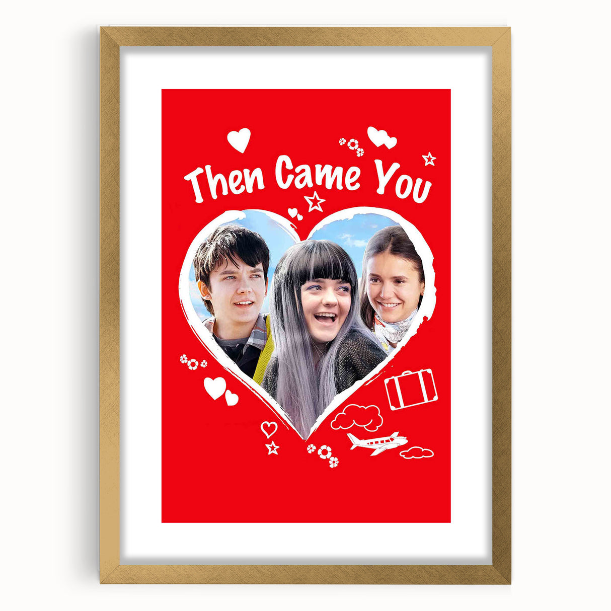 2010s Movie Poster Art - Then Came You Vintage Movie Poster Print