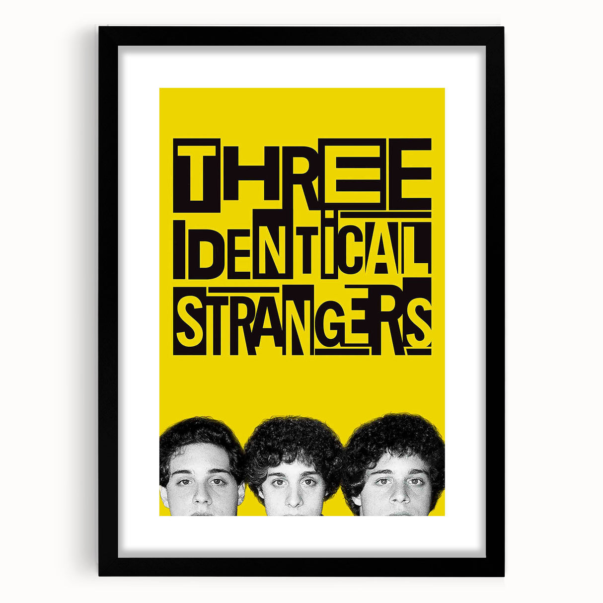 2010s Movie Poster Art - Three Identical Strangers Vintage Print