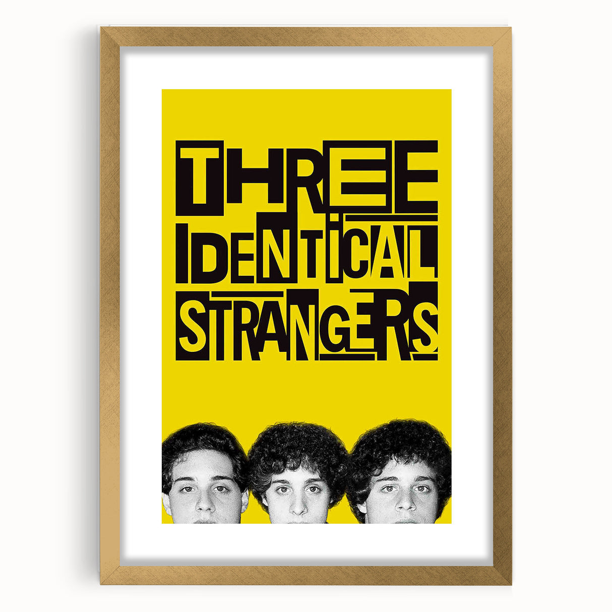 2010s Movie Poster Art - Three Identical Strangers Vintage Print