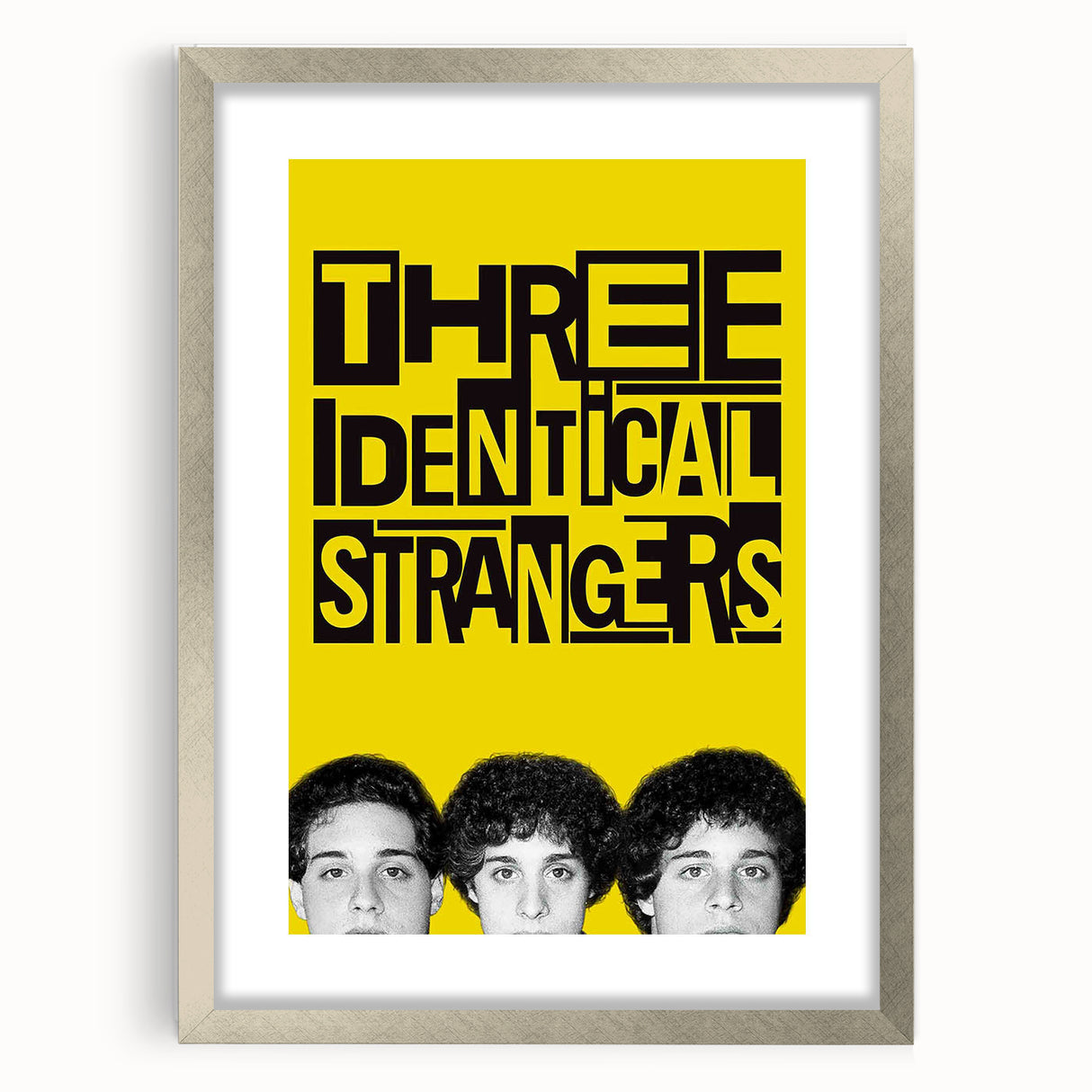 2010s Movie Poster Art - Three Identical Strangers Vintage Print