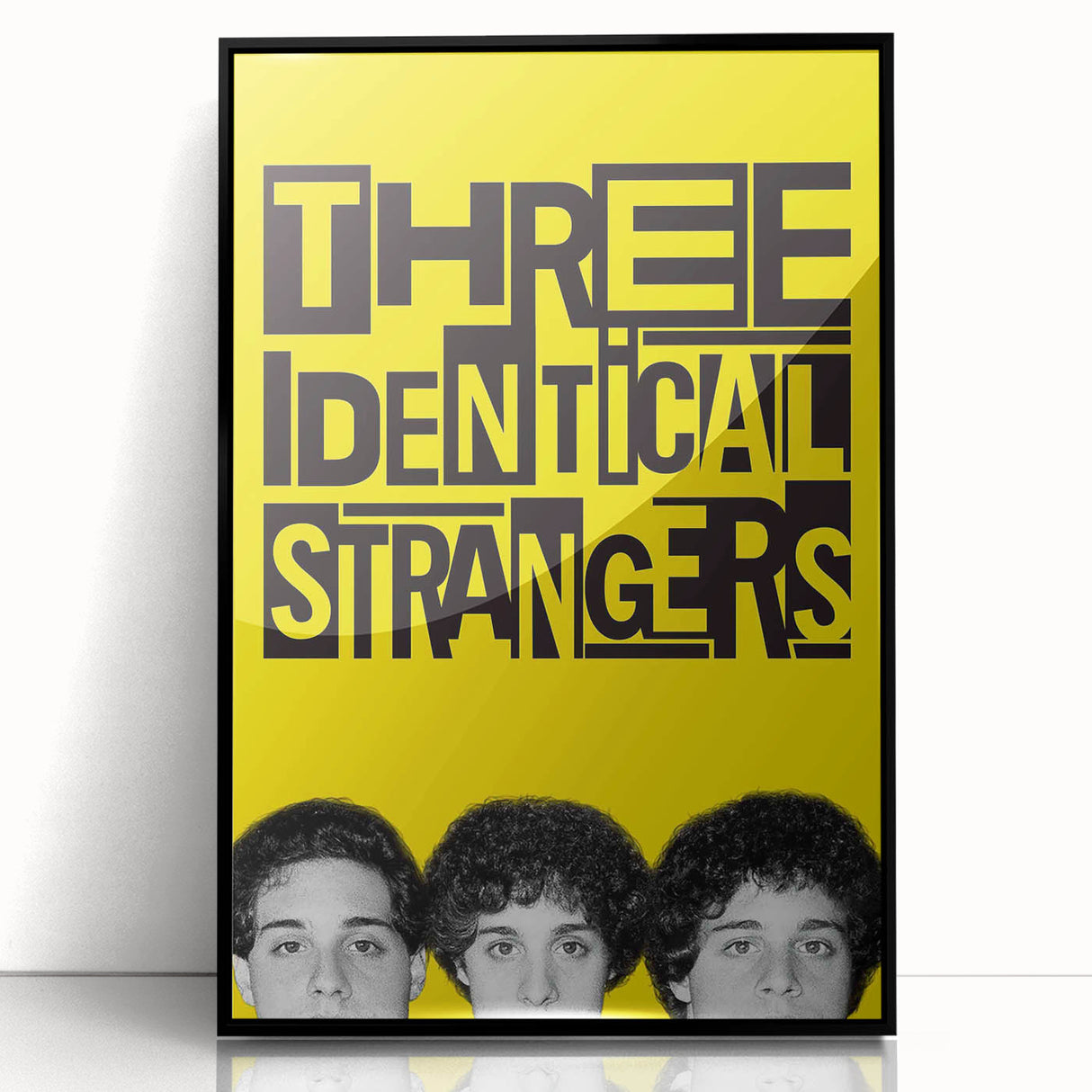 2010s Movie Poster Art - Three Identical Strangers Vintage Print