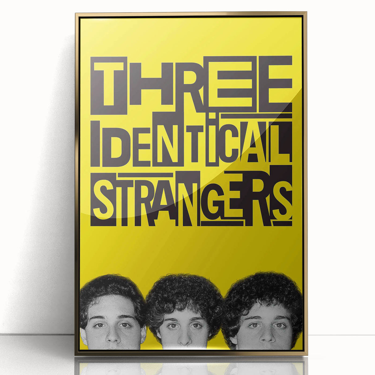 2010s Movie Poster Art - Three Identical Strangers Vintage Print