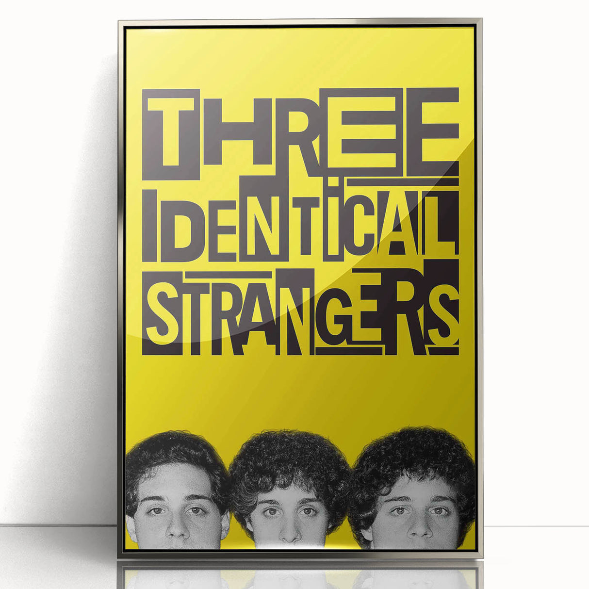 2010s Movie Poster Art - Three Identical Strangers Vintage Print