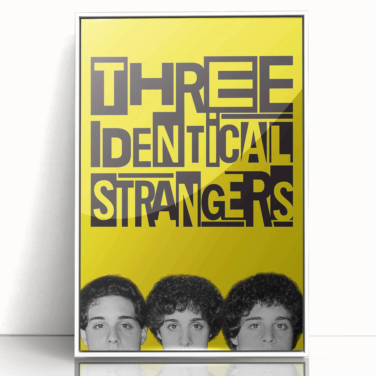 2010s Movie Poster Art - Three Identical Strangers Vintage Print