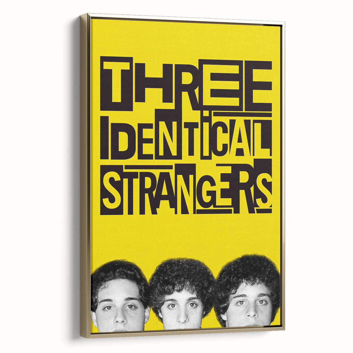 2010s Movie Poster Art - Three Identical Strangers Vintage Print