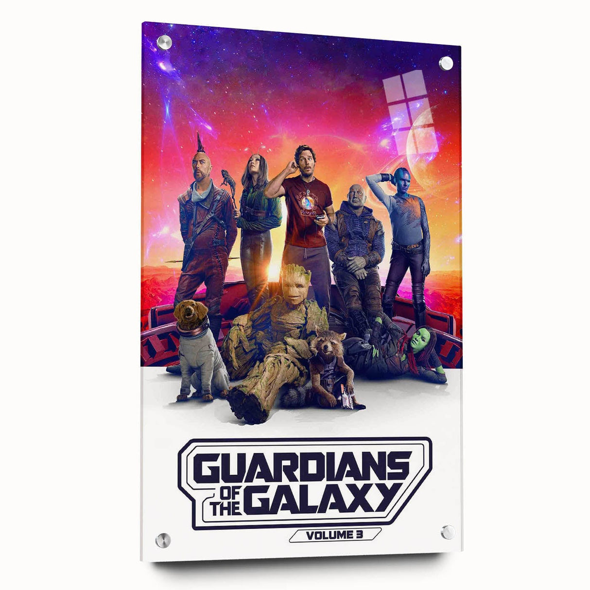 Guardians of the Galaxy 3 2020s Vintage Movie Poster Print