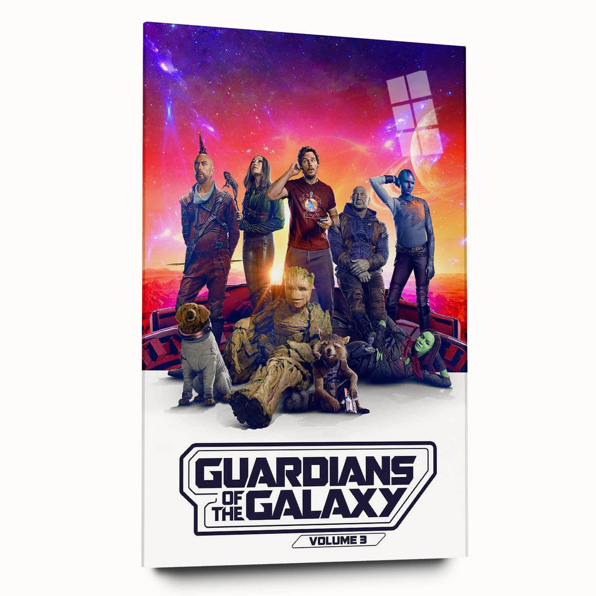 Guardians of the Galaxy 3 2020s Vintage Movie Poster Print