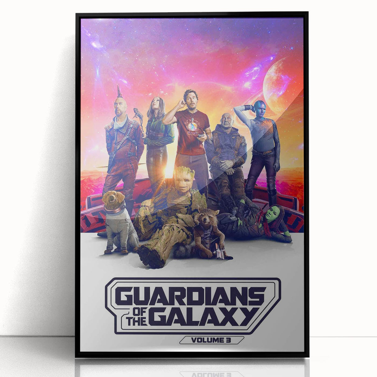 Guardians of the Galaxy 3 2020s Vintage Movie Poster Print