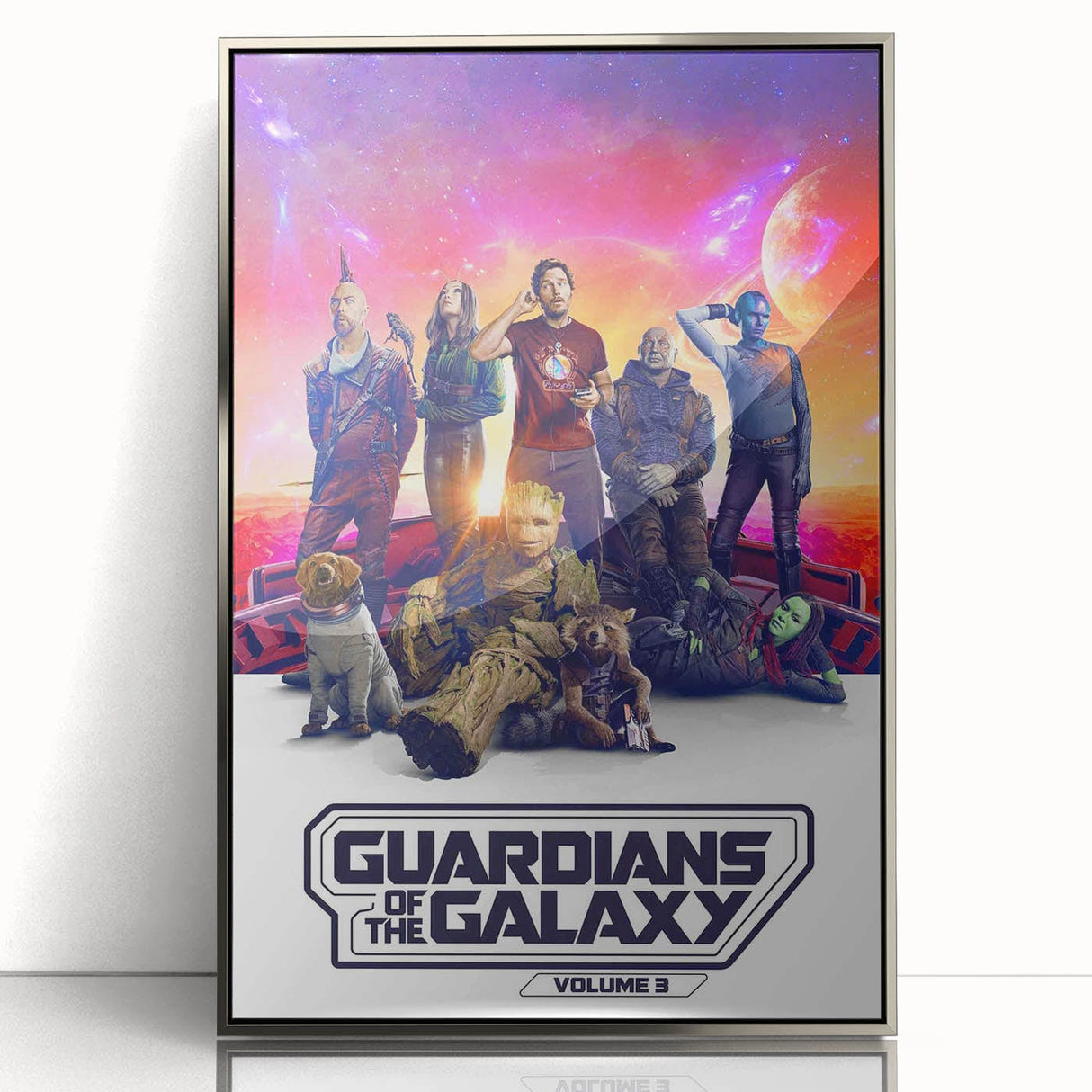 Guardians of the Galaxy 3 2020s Vintage Movie Poster Print