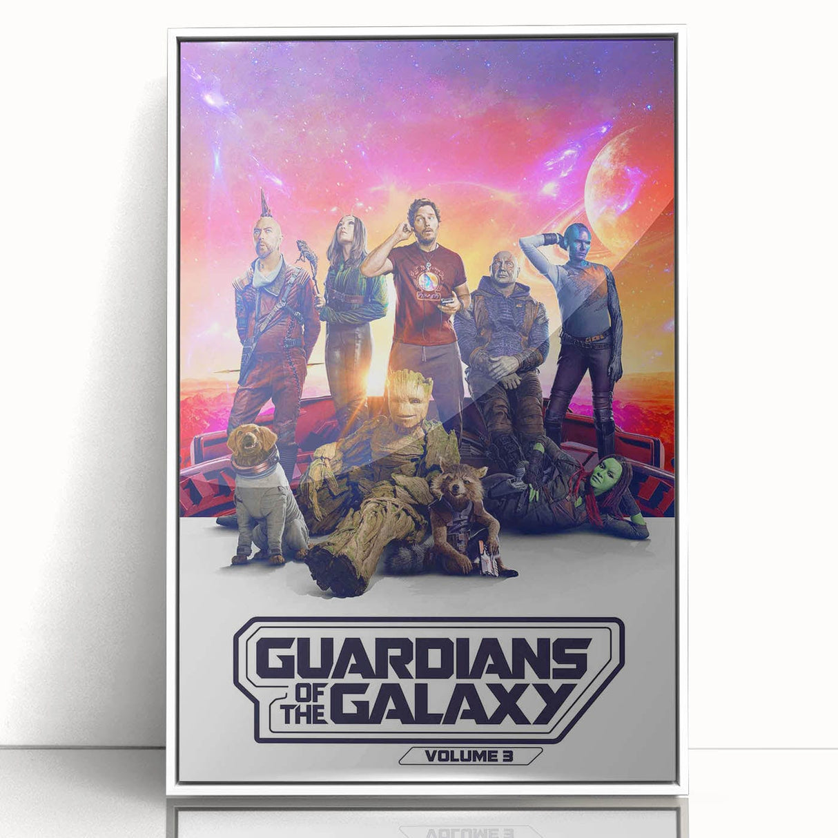 Guardians of the Galaxy 3 2020s Vintage Movie Poster Print