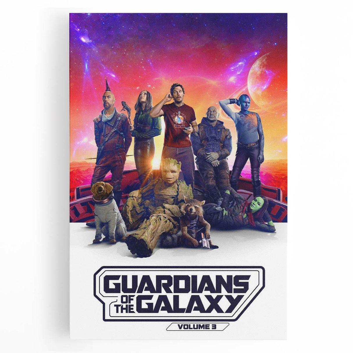 Guardians of the Galaxy 3 2020s Vintage Movie Poster Print