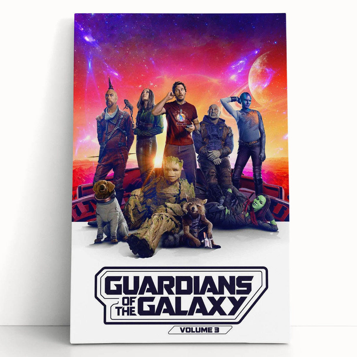 Guardians of the Galaxy 3 2020s Vintage Movie Poster Print