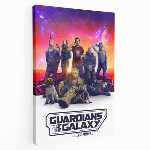 Guardians of the Galaxy 3 2020s Vintage Movie Poster Print