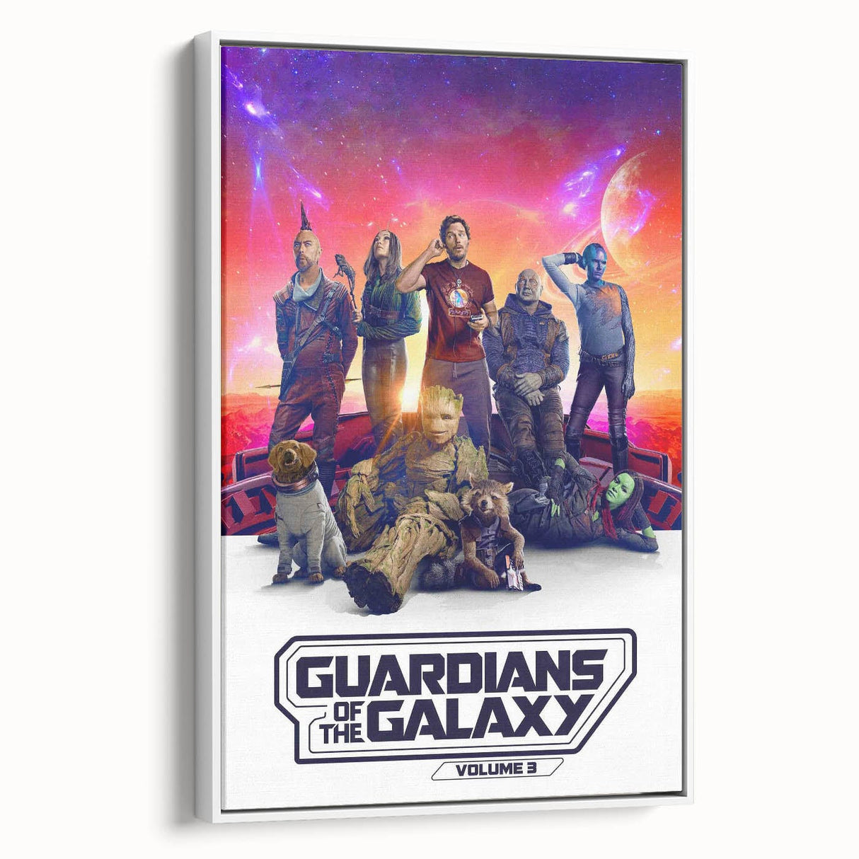 Guardians of the Galaxy 3 2020s Vintage Movie Poster Print