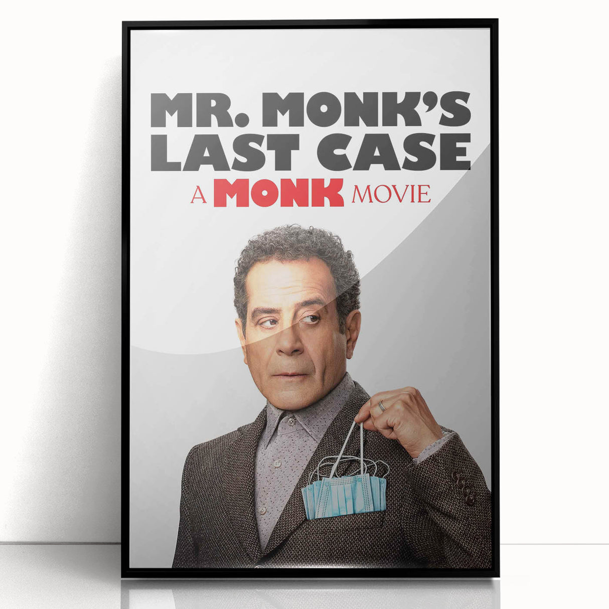 2020s Vintage Movie Poster – Mr. Monk's Last Case | Retro Film Art