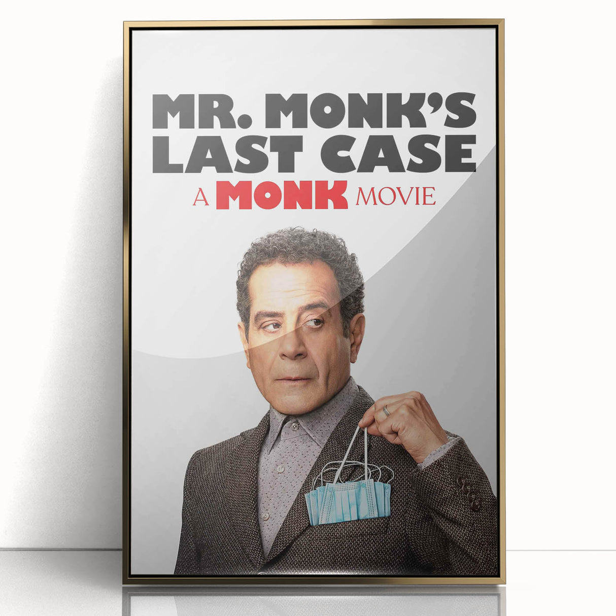 2020s Vintage Movie Poster – Mr. Monk's Last Case | Retro Film Art