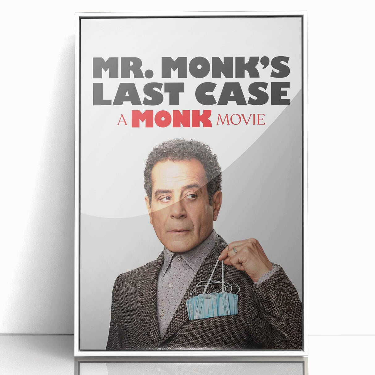 2020s Vintage Movie Poster – Mr. Monk's Last Case | Retro Film Art