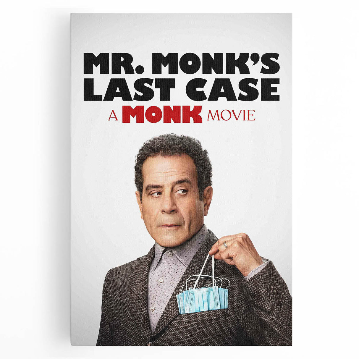 2020s Vintage Movie Poster – Mr. Monk's Last Case | Retro Film Art