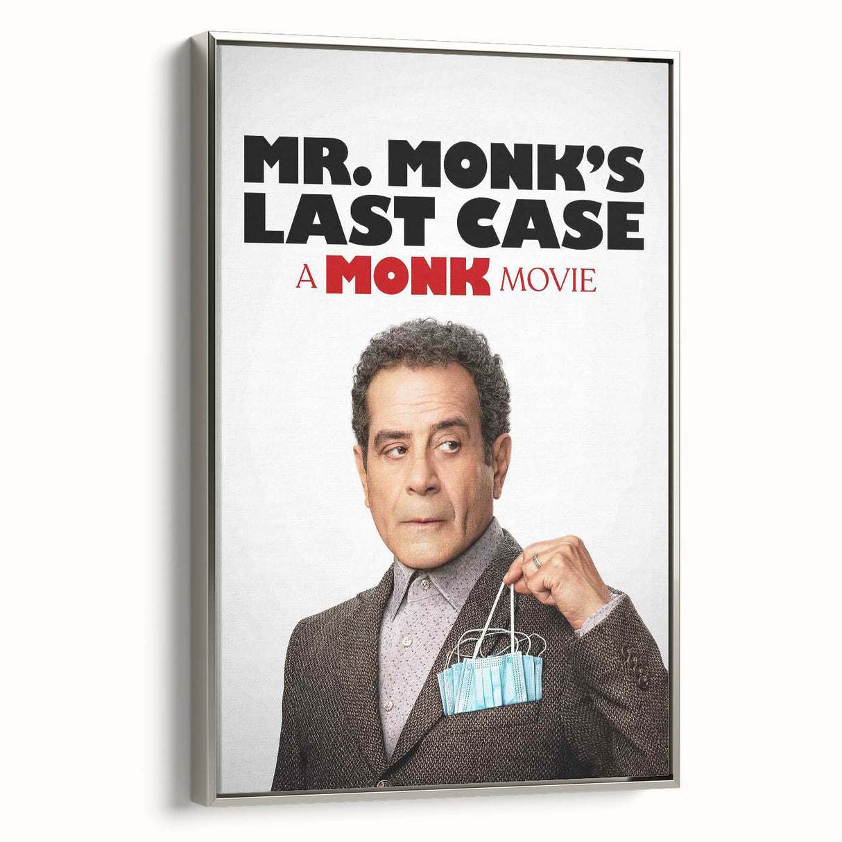 2020s Vintage Movie Poster – Mr. Monk's Last Case | Retro Film Art