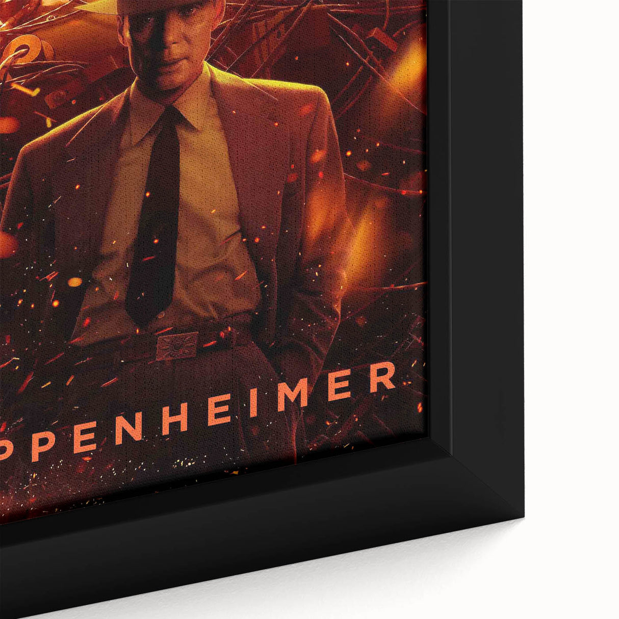 Oppenheimer 2020s Vintage Movie Poster – Retro Film Art Print